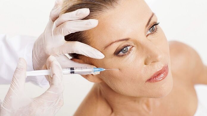 injecție întinerirea pielii faciale